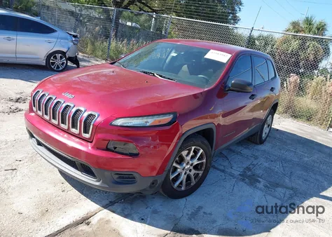 2016 Jeep Cherokee Sport from USA, damaged, VIN 1C4PJLAB9GW167008